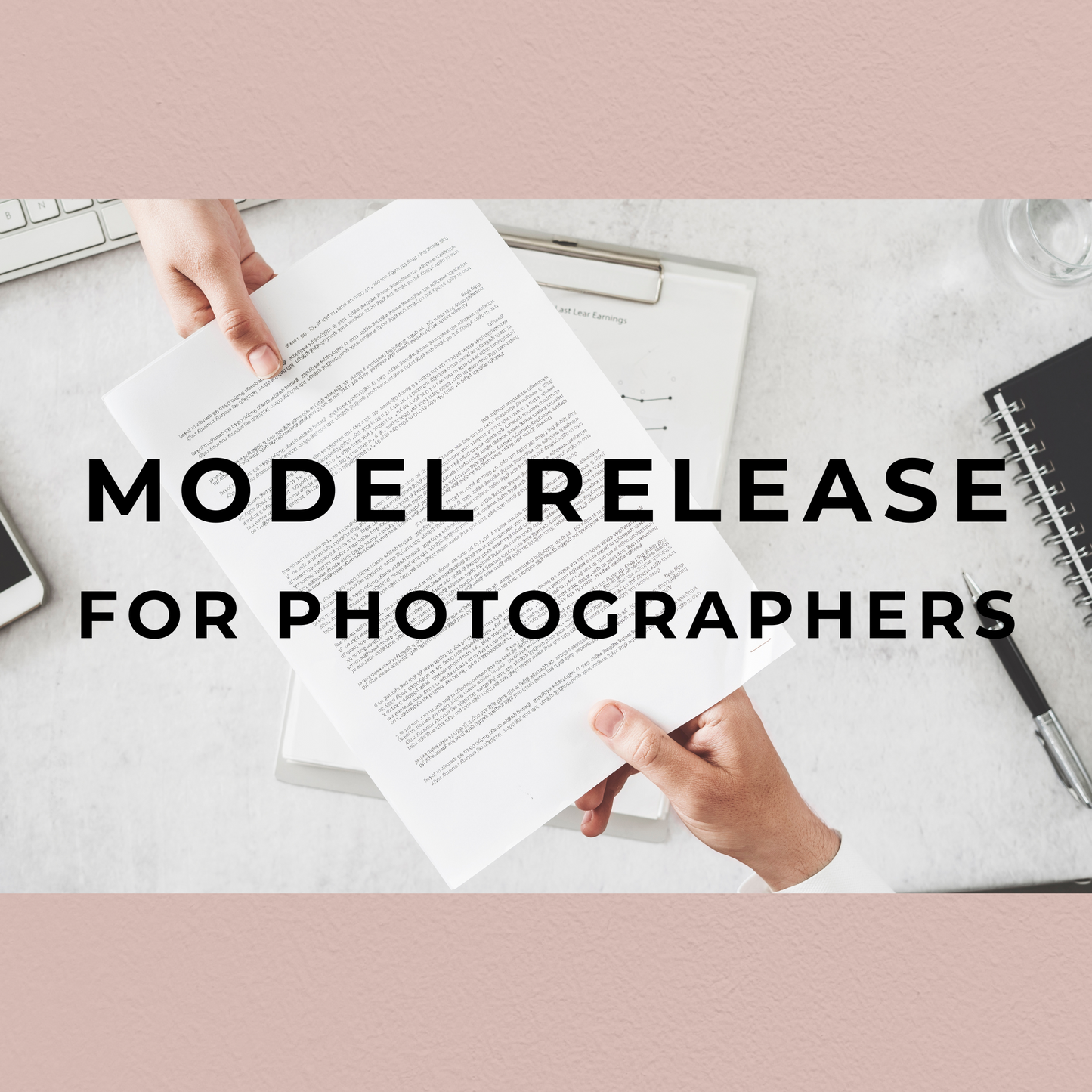 Model Release For Photographers