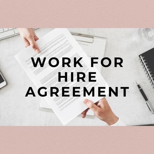 Work For Hire Agreement