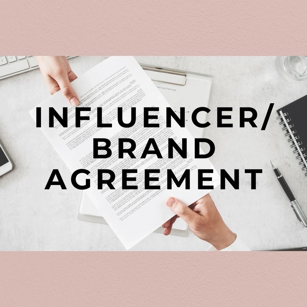 Influencer / Brand Collaboration Agreement