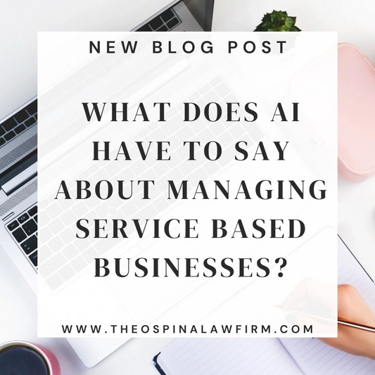 What Does AI Have To Say About Managing Service Based Businesses?