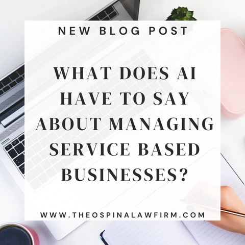 What Does AI Have To Say About Managing Service Based Businesses?