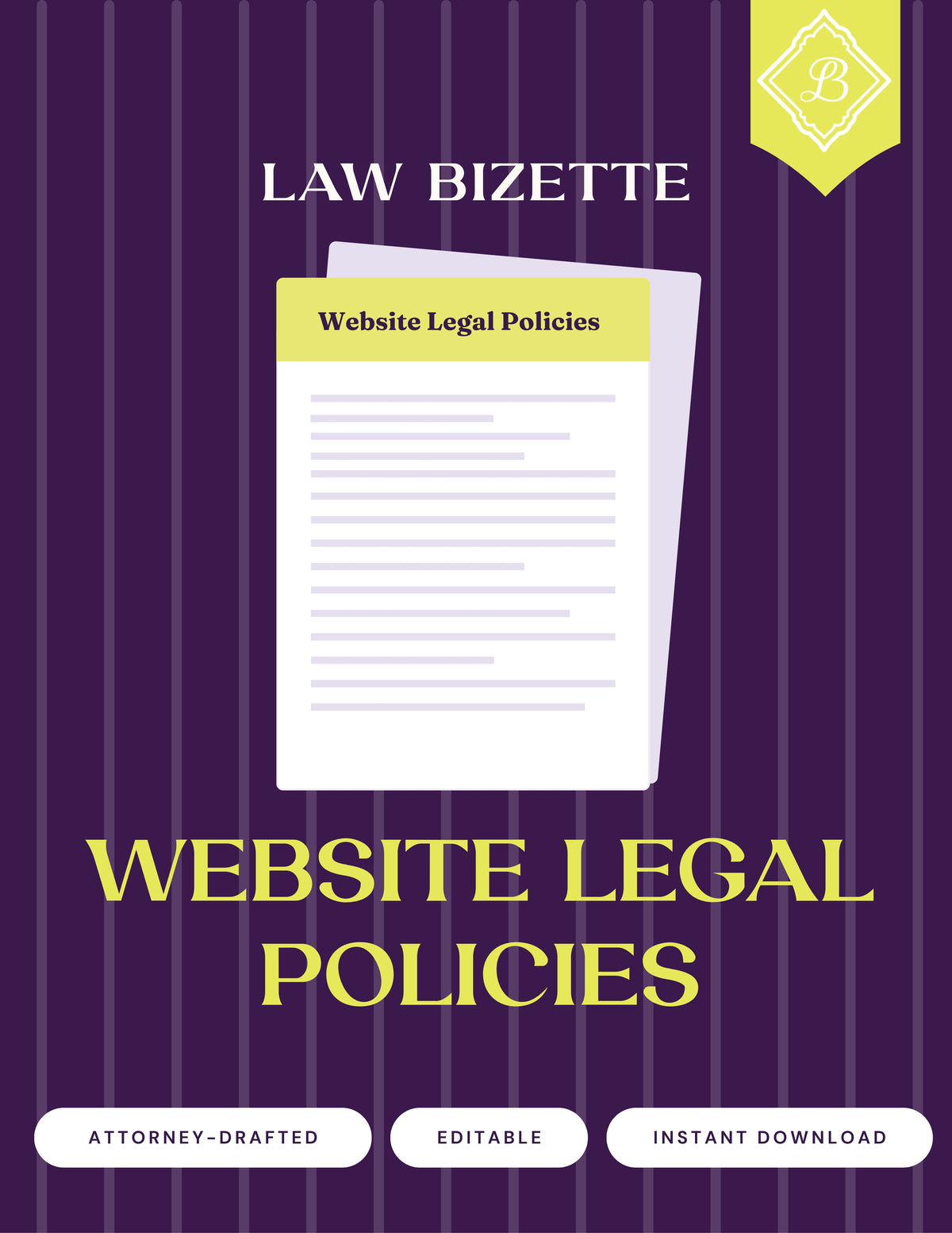 Website Legal Policies Compliance Bundle