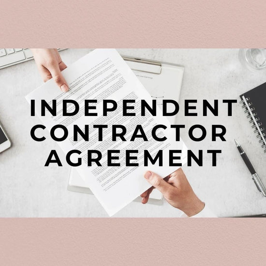 Independent Contractor Agreement – Law Bizette